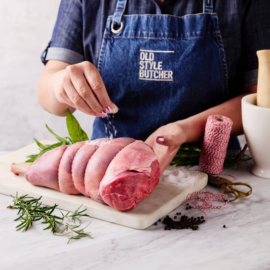 Christmas Easy Carve Leg Of Lamb - Grass Fed