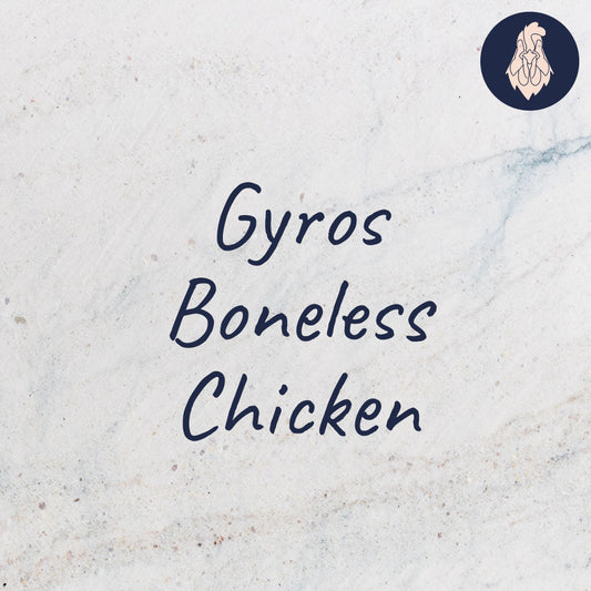 Gyros Boneless Free Range Chicken