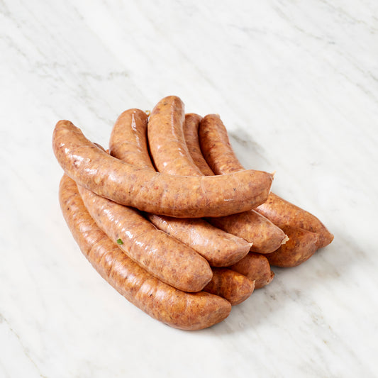 Cornish Beef & Fresh Veg Sausages (Thin)